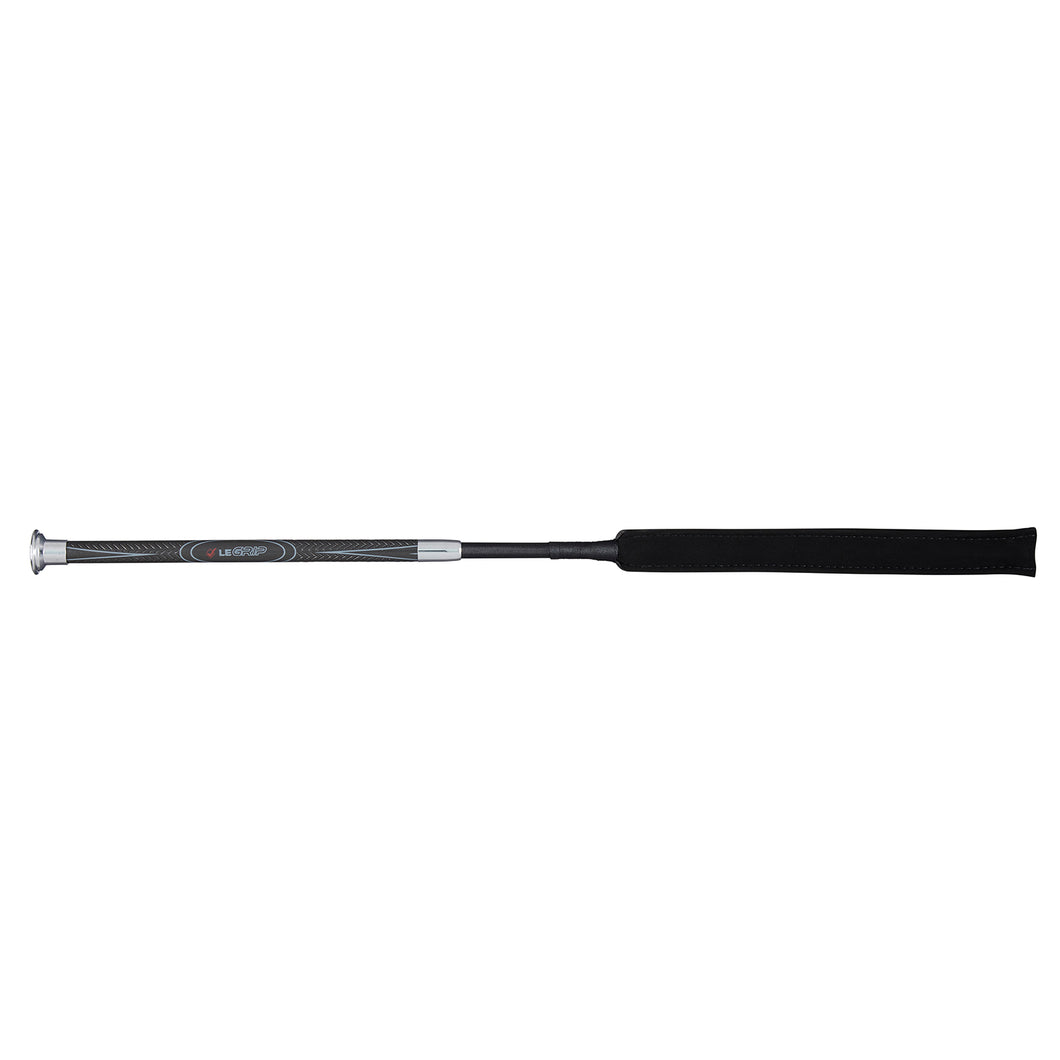 LeMieux Le Grip Pro Baton Whip Black 60cm