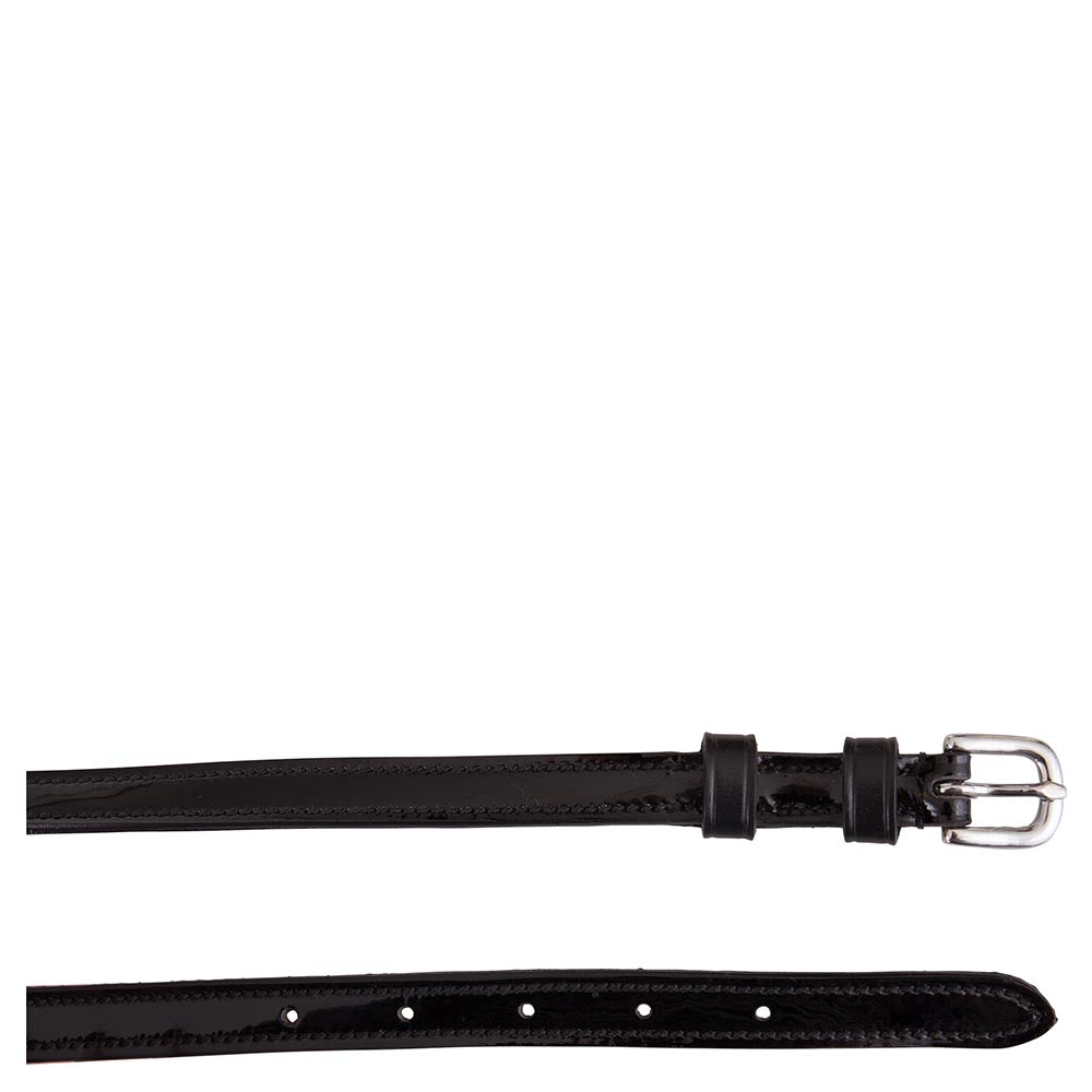 BR Patent Leather Spur Straps 12mm