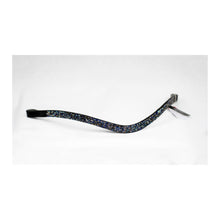 Load image into Gallery viewer, Otto Schumacher Curved Rocks Browband Blue
