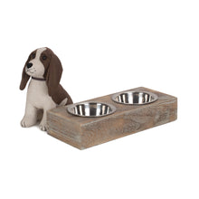 Load image into Gallery viewer, Dog Wooden Feeding Station
