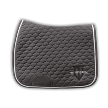 Load image into Gallery viewer, Winderen Saddle Pad Dressage Anthracite/Silver
