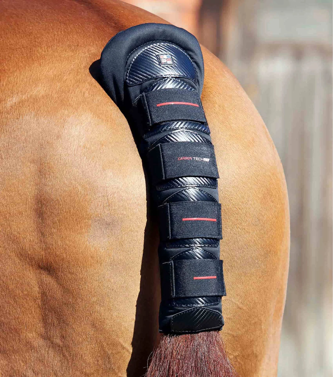 Premier Equine Carbon Tech Anti-Slip Tail Guard Black