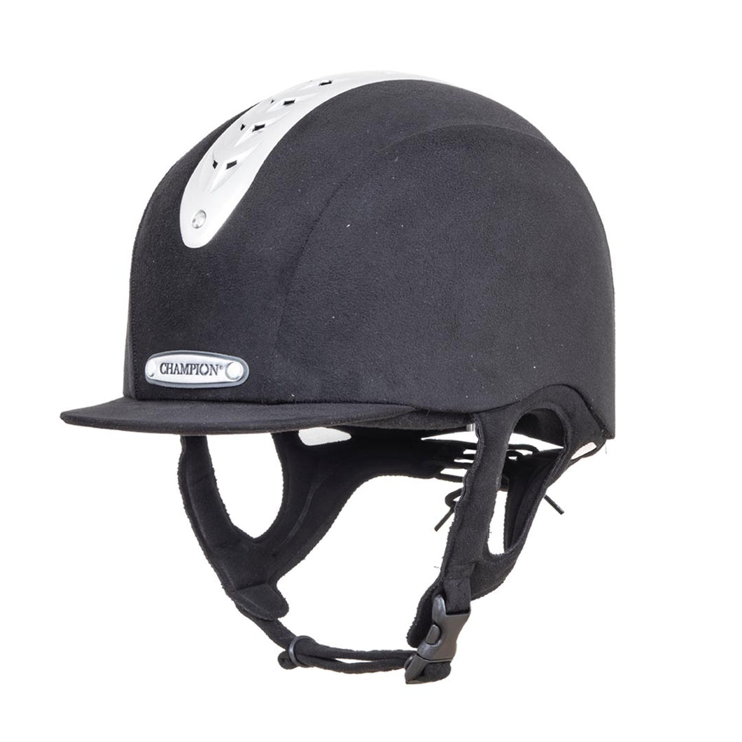 Champion REVOLVE Junior X-Air MIPS Peaked Helmet Black