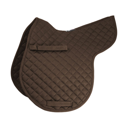 HKM Allure Dressage Saddle Pad - Dark Brown