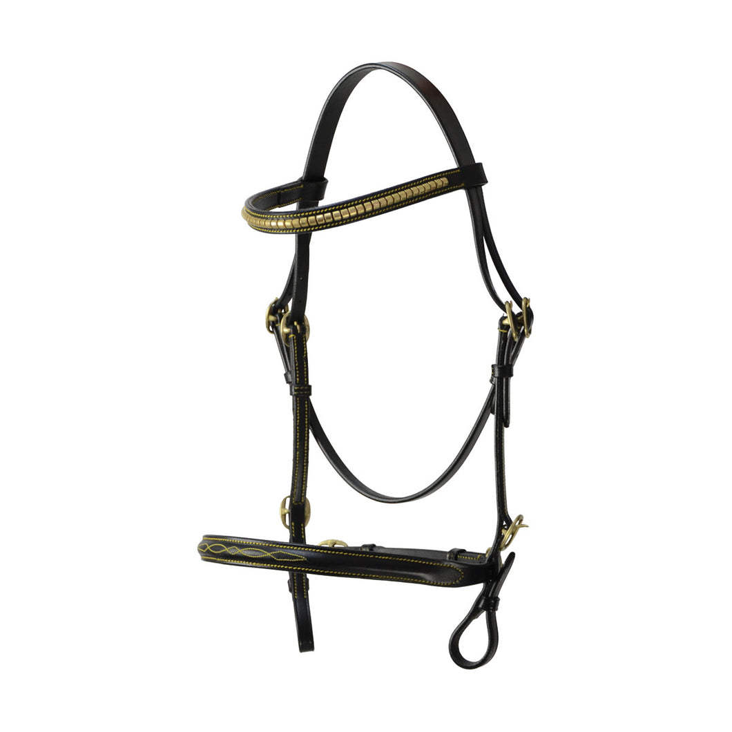 Hy Equestrian In-Hand Bridle Brown