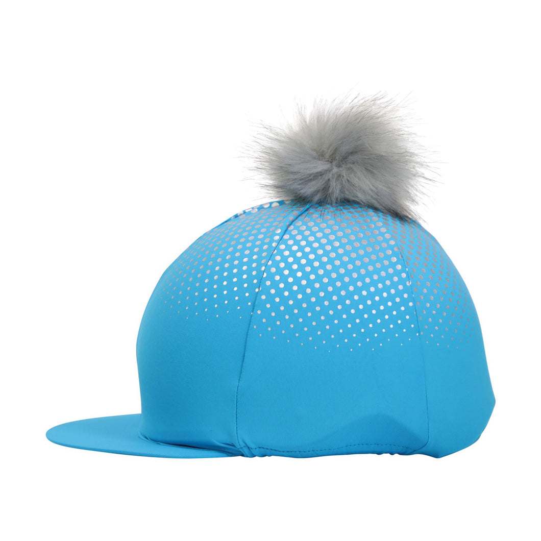 Hy Glitter Explosion Hat Cover Turquoise