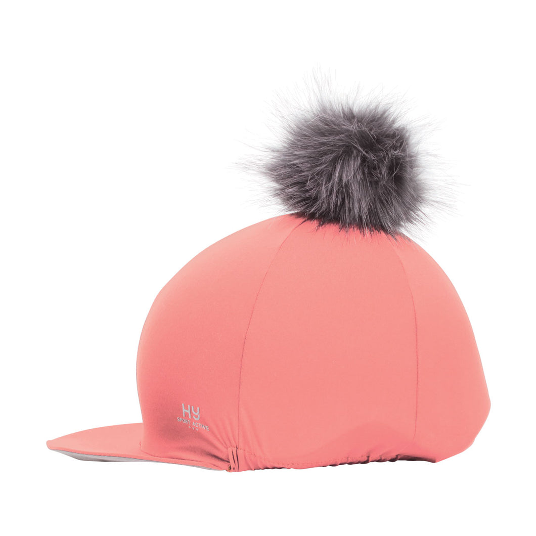 Hy Sport Active Hat Silk with Interchangeable Pom Pom