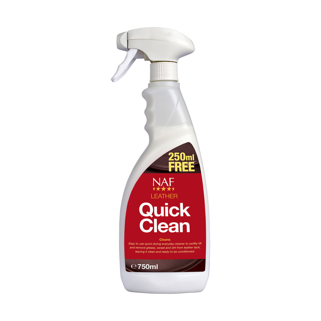 NAF Leather Quick Clean 500 + 250ml NEW