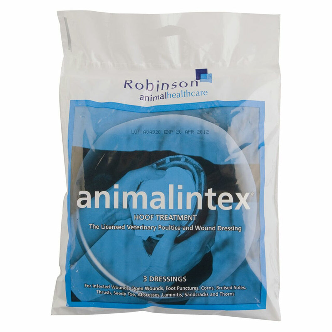 Robinson Animalintex Hoof Treatment Poultice