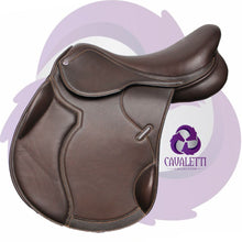 Load image into Gallery viewer, Cavaletti Collection Monoflap Jump Saddle Brown
