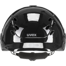 Load image into Gallery viewer, Uvex Onyxx Shiny Black Childrens Riding Hat
