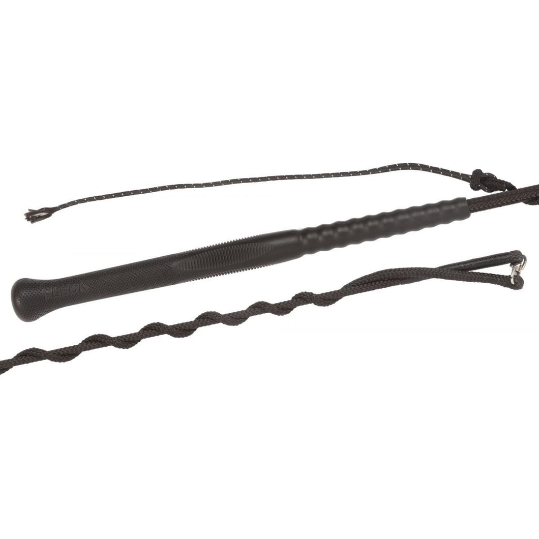 Fleck Two Tone Lunging Whip 200cm