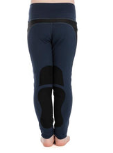 Load image into Gallery viewer, Horseware Kids Riding Tights Navy
