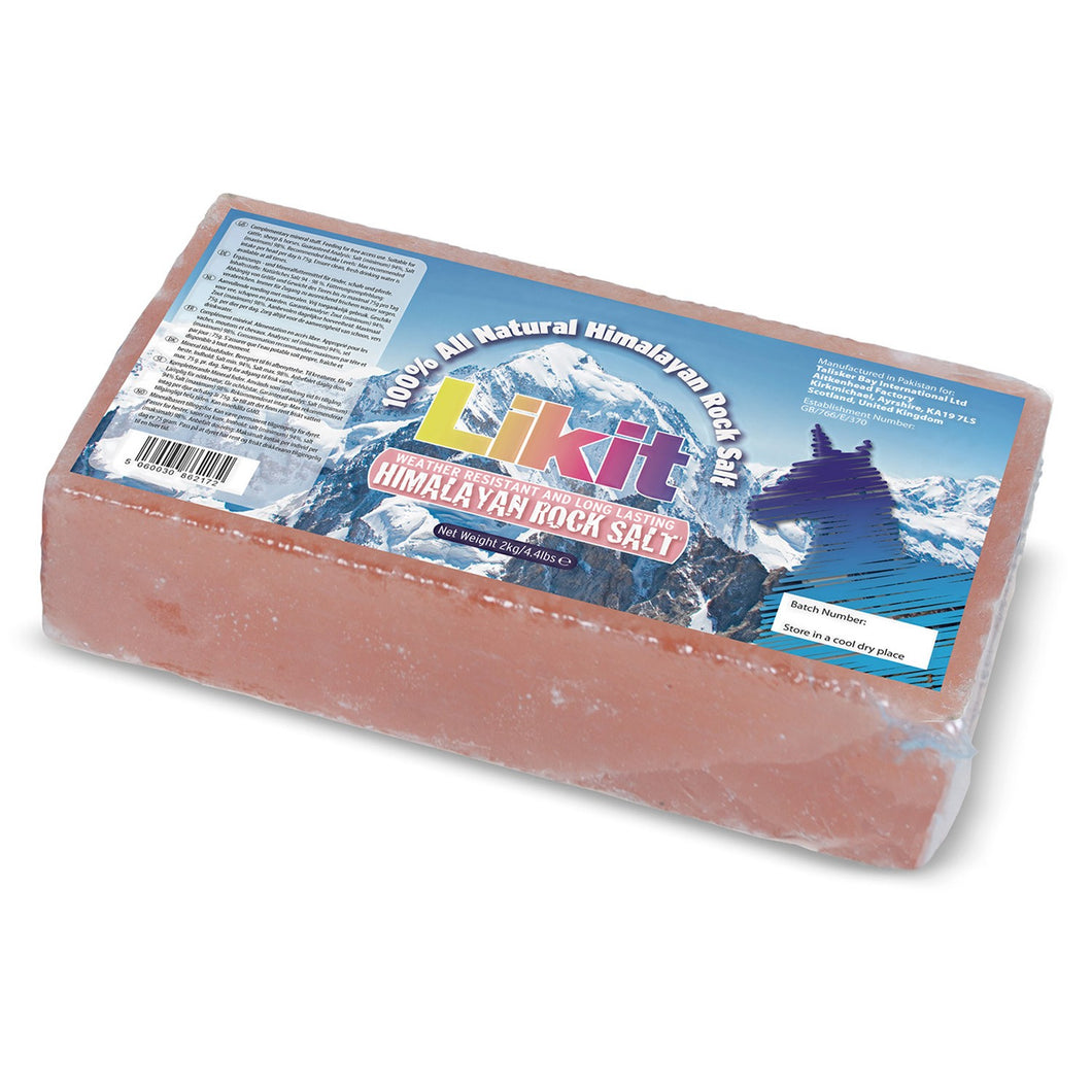 Likit Himalayan Rock Salt Lick Brick 2kg