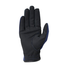 Load image into Gallery viewer, Hy Equestrian Extreme Reflective Softshell Gloves Adult Navy
