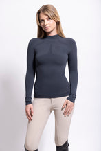 Load image into Gallery viewer, Samshield Alicia Seamless Long Sleeve Top Anthracite
