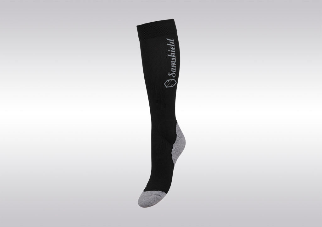 Samshield Balzane Soft Print Socks Black